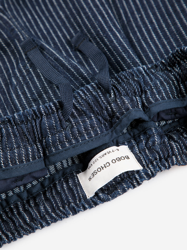 Bobo Choses - Jeans Broek Tic Tac Toe Denim Navy Blue