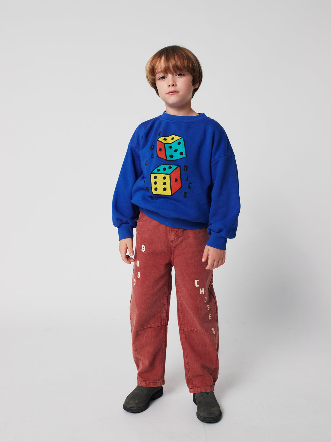 Bobo Choses - Sweater Roll The Dice Blue