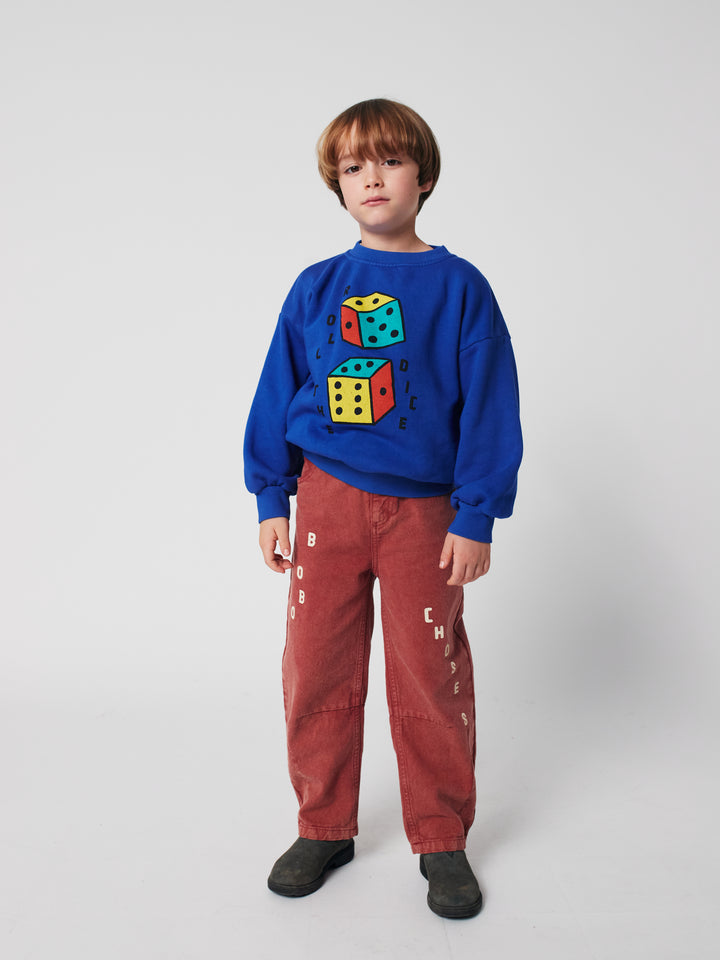 Bobo Choses - Sweater Roll The Dice Blue
