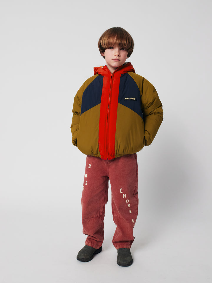 Bobo Choses - Regenjas Doggy Mate Reversible Anorak All Over Offwhite