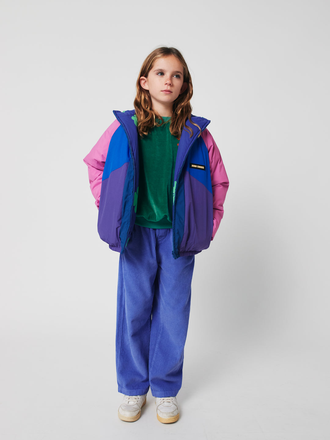 Bobo Choses - Regenjas Lucky Clover Reversible Anorak All Over Purple