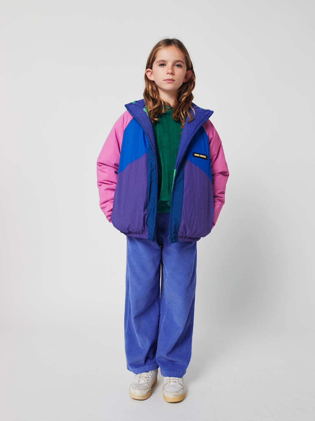 Bobo Choses - Regenjas Lucky Clover Reversible Anorak All Over Purple