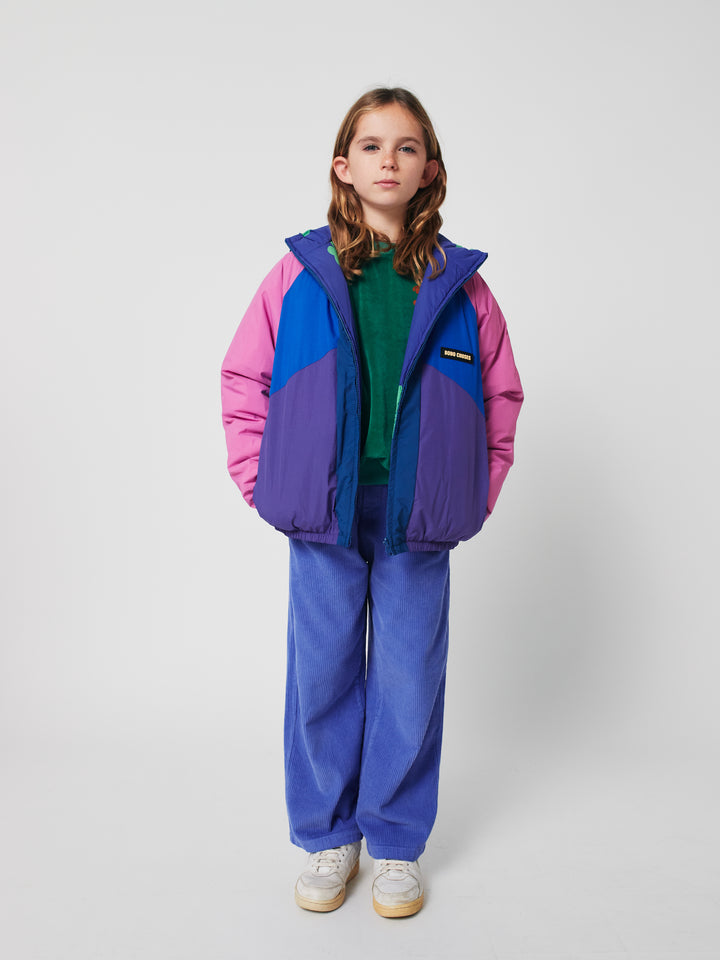 Bobo Choses - Regenjas Lucky Clover Reversible Anorak All Over Purple