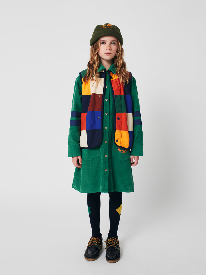 Bobo Choses - Bodywarmer Tiles Reversible Multi