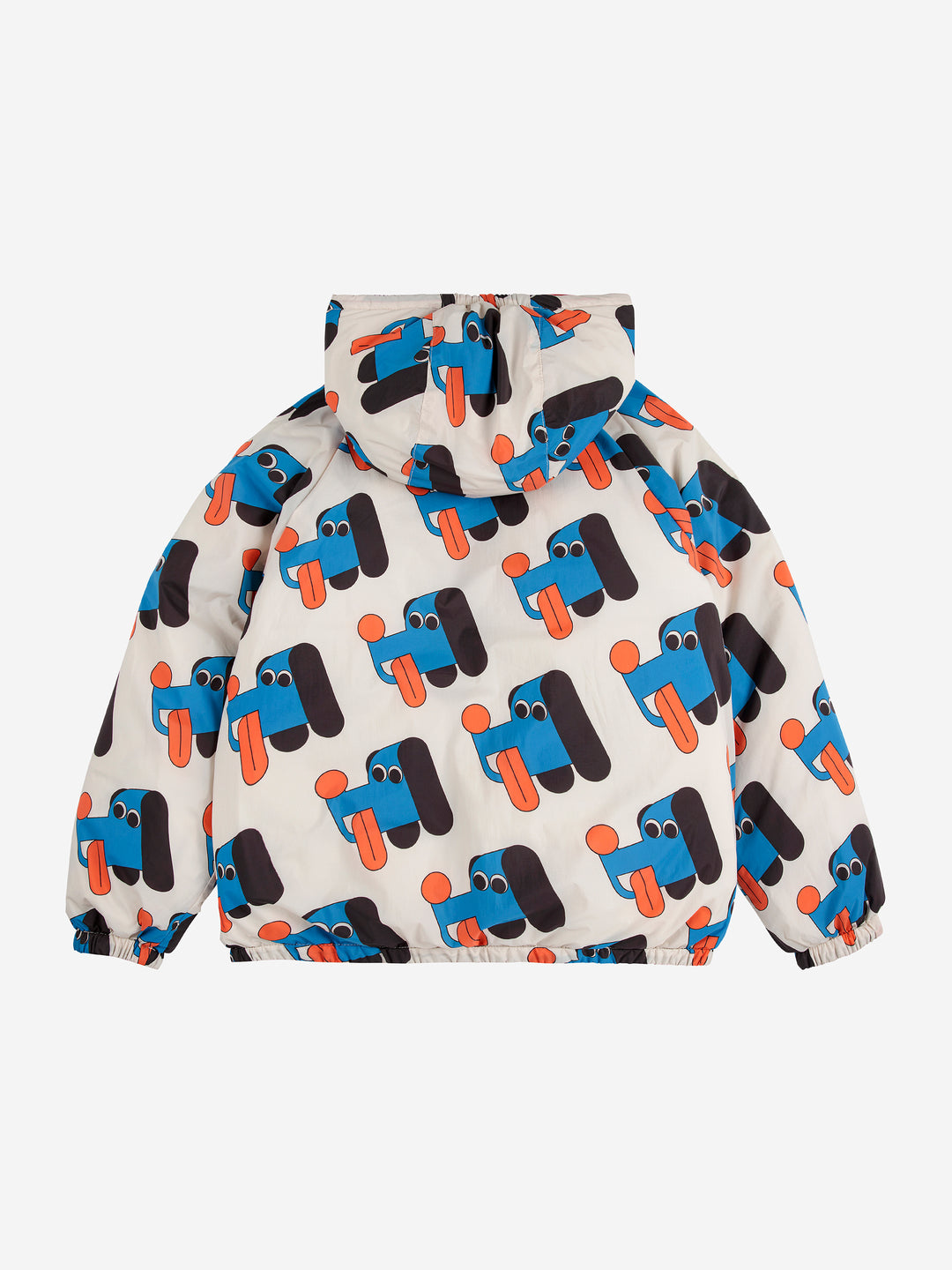Bobo Choses - Regenjas Doggy Mate Reversible Anorak All Over Offwhite
