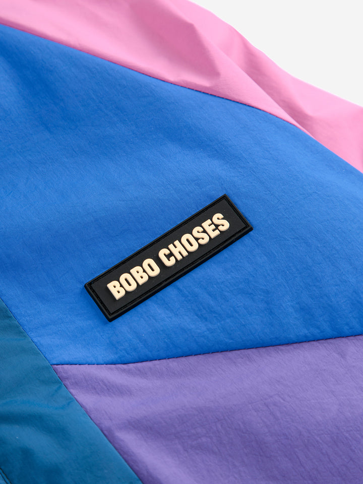 Bobo Choses - Regenjas Lucky Clover Reversible Anorak All Over Purple