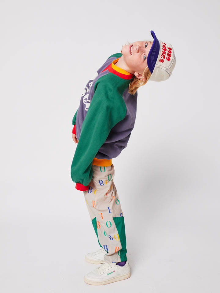 Bobo Choses - Sweater Bobo Choses Color Block Ranglan Multi
