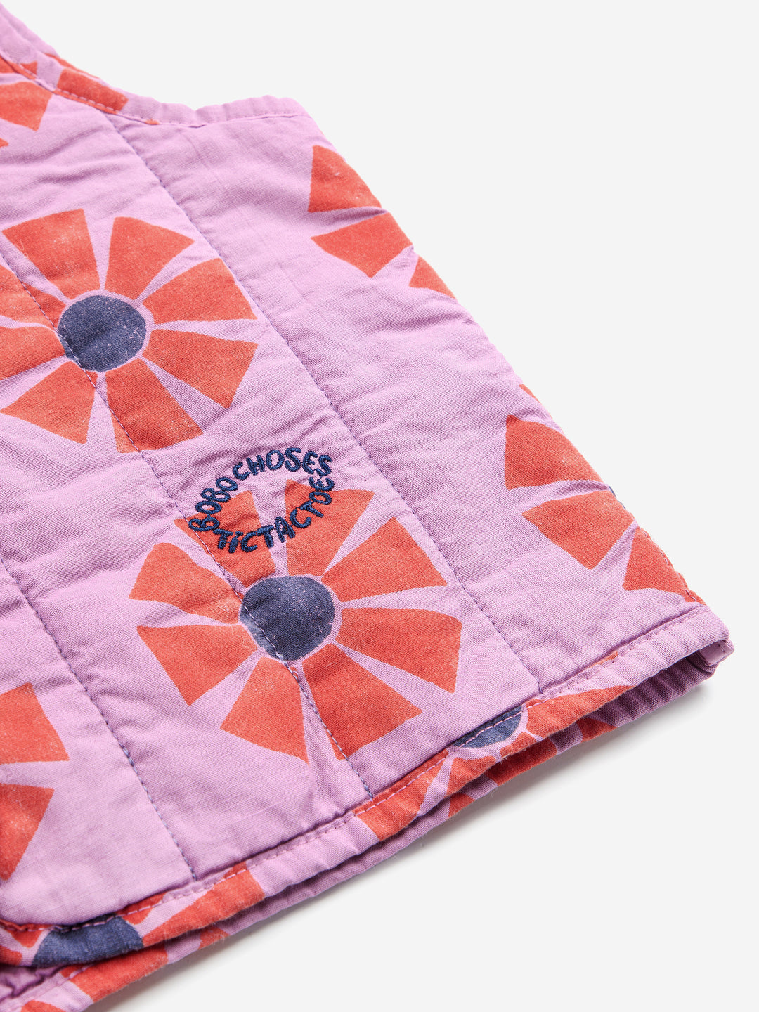 Bobo Choses - Debardeur Kaleidoscope Quilted Woven All Over Offwhite