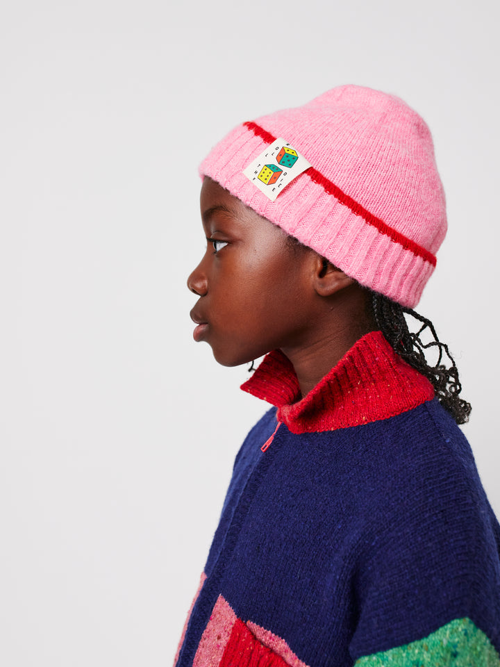 Bobo Choses - Muts Beanie Roll The Dice Pink