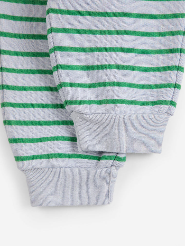 Bobo Choses - Stripes Jogging Pants Light Heather Grey