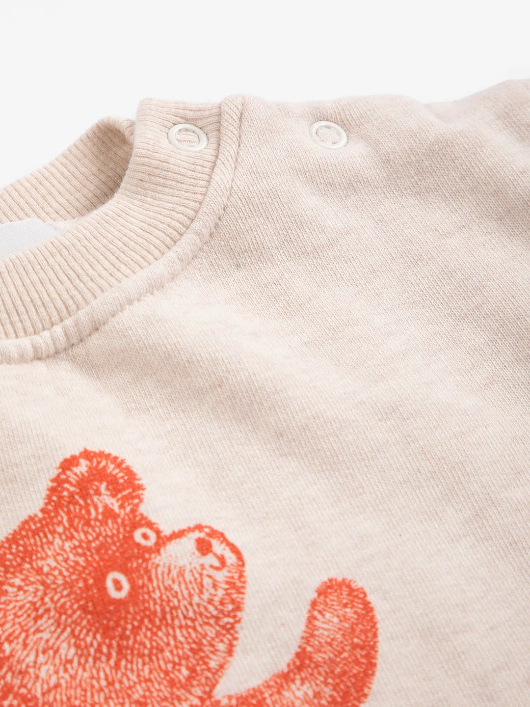 Bobo Choses - Softpaw Monster Sweatshirt Offwhite
