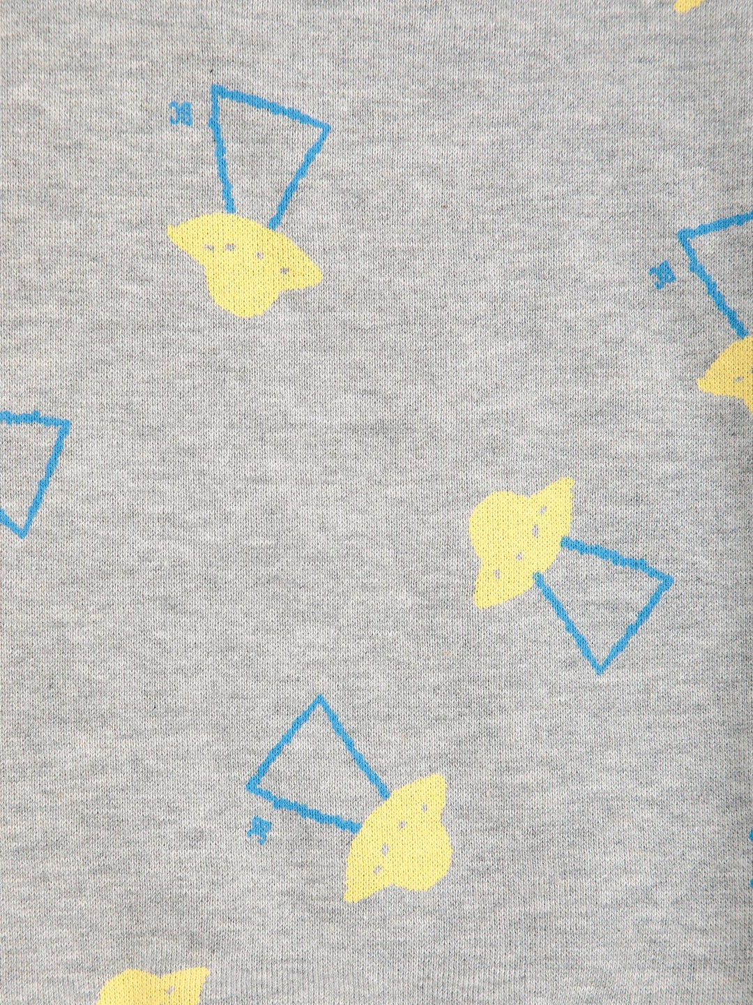 Bobo Choses - Pixel Abduction All Over Sweatshirt Light Heather Grey