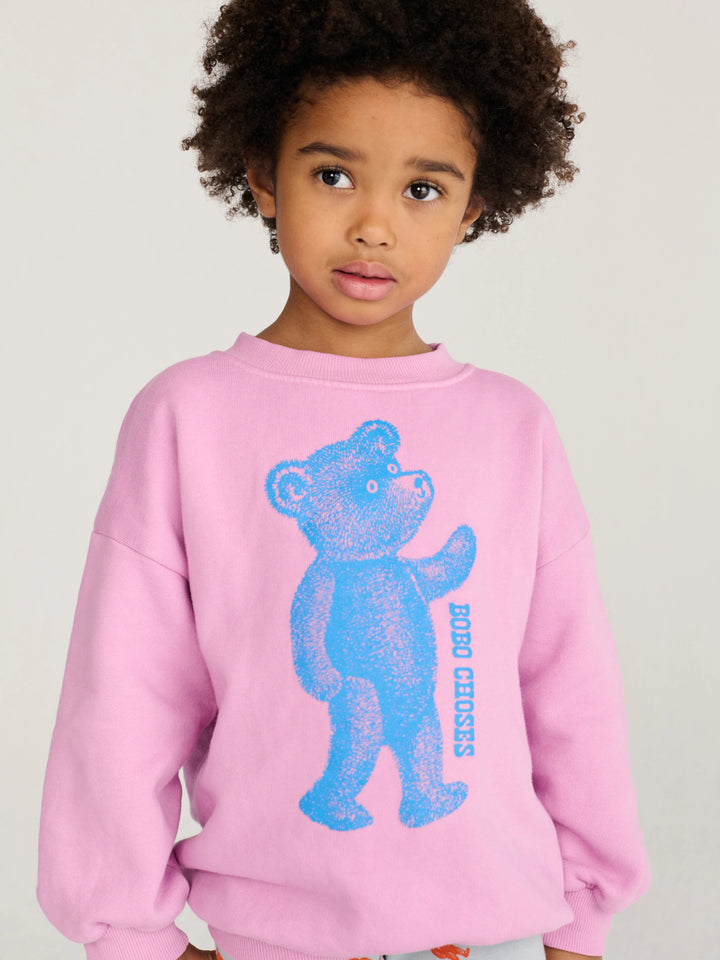 Bobo Choses - Softpaw Monster Sweatshirt Pink