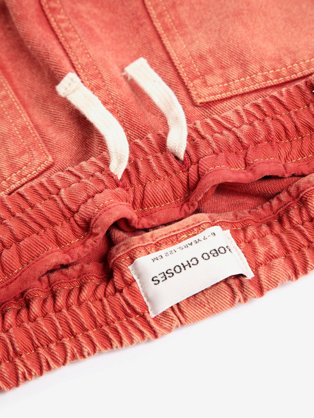 Bobo Choses - Taxi Saurus Tag Twill Pants Red