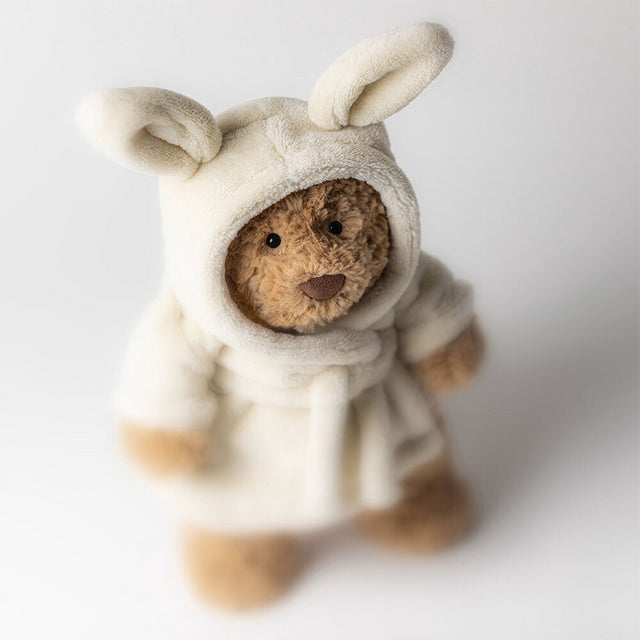 Jellycat - Knuffel Bartholomew Bear Bathrobe