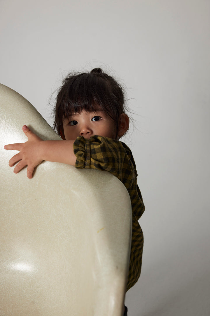 Jurk Berta Gingham Green