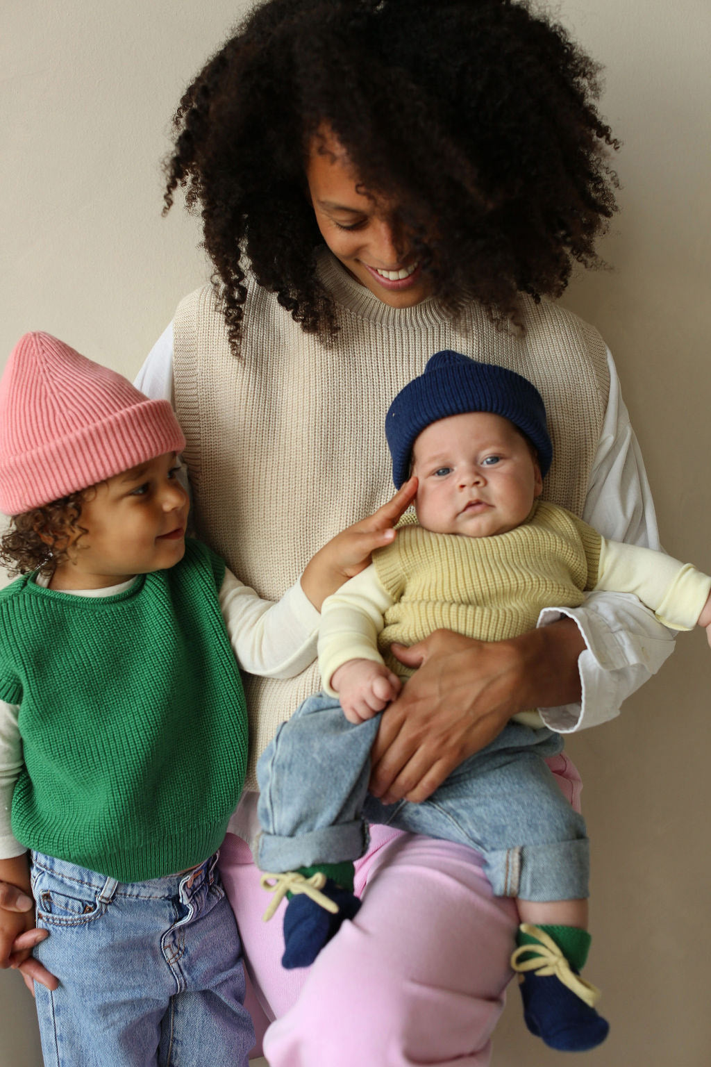 Hvid - Slofjes Blue / Grass | 9-15m