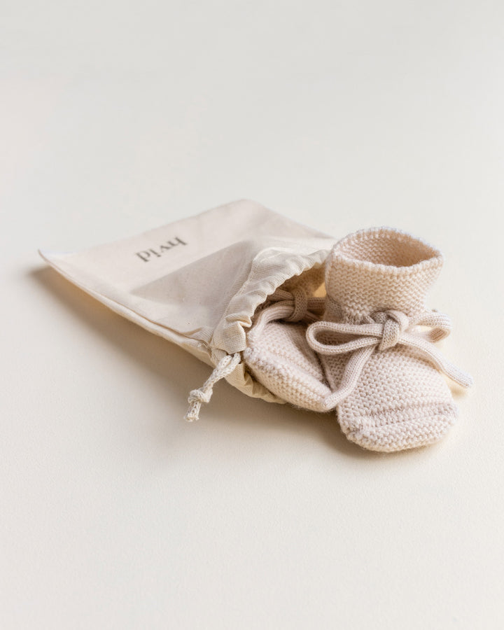 Hvid - Slofjes Cream | 0-9m