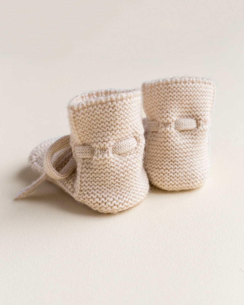 Hvid - Slofjes Cream | 0-9m