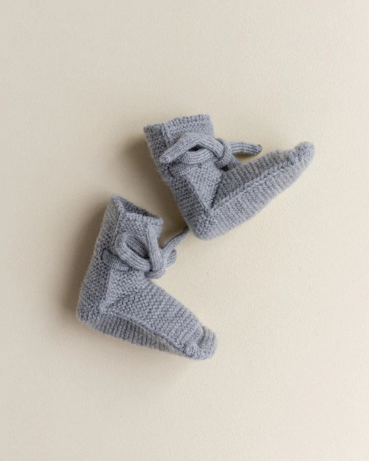 Slofjes Grey Melange Mt 0-9M