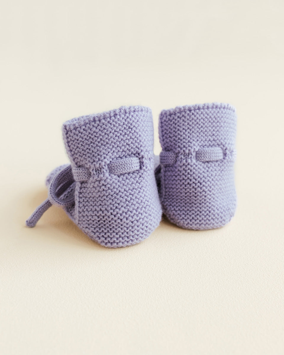 Hvid - Slofjes Lilac | 0-9m