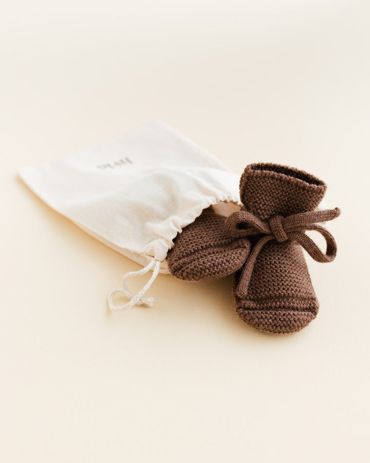 Hvid - Slofjes Mocha | 0-9m