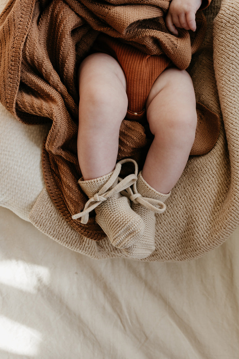 Hvid - Slofjes Oat | 9-15m