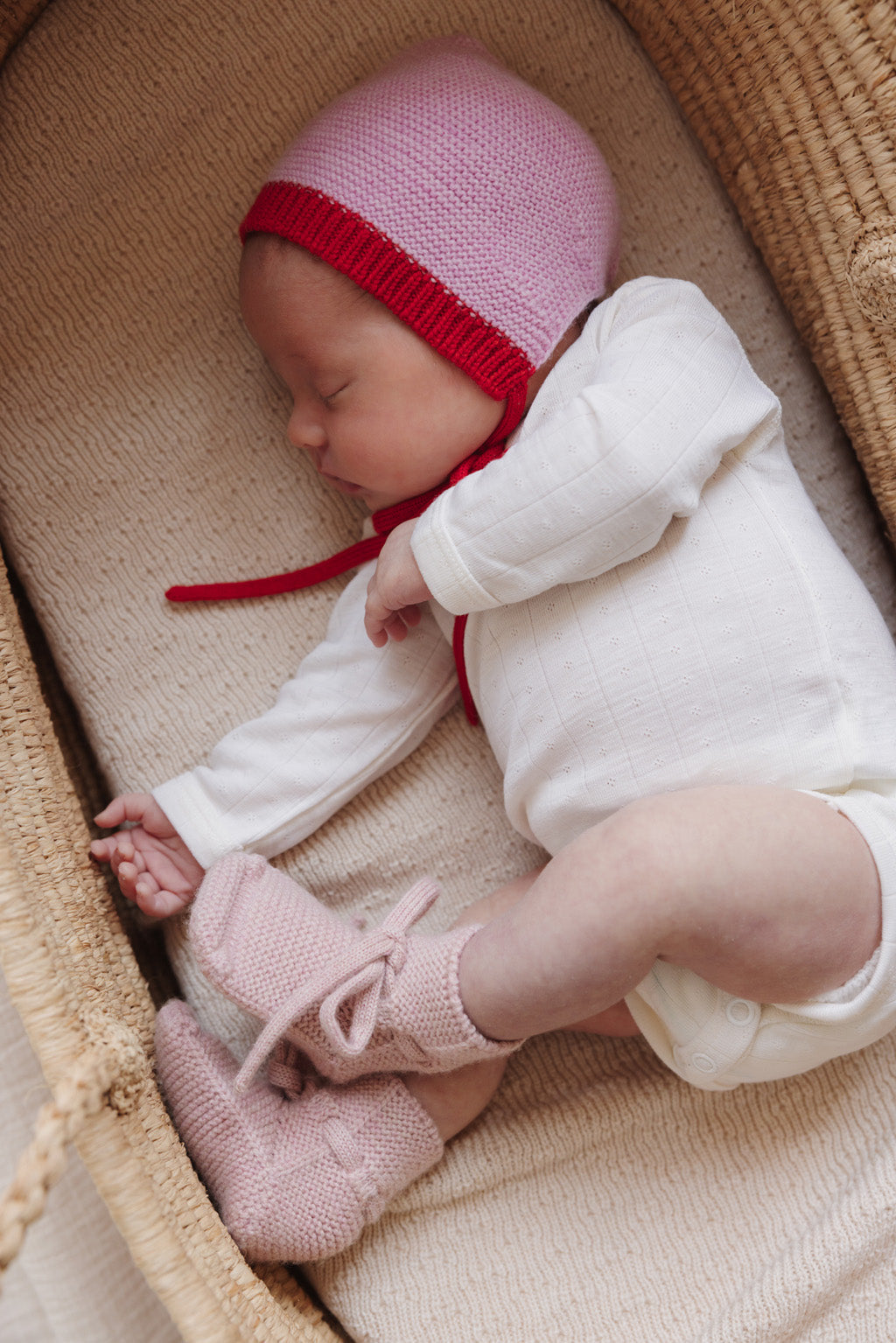 Hvid - Slofjes Powder | 0-9m