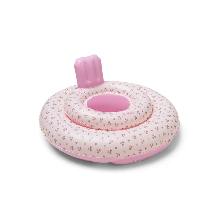 Swim Essentials baby float zwemband met zitje Cozy Hearts