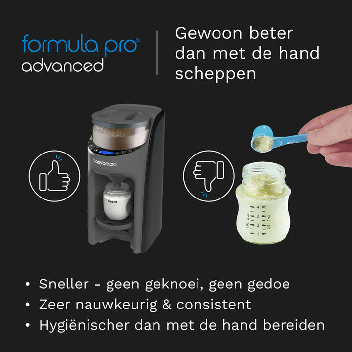 Baby Brezza - Flesvoeding Apparaat Formula Pro Advanced | All Black