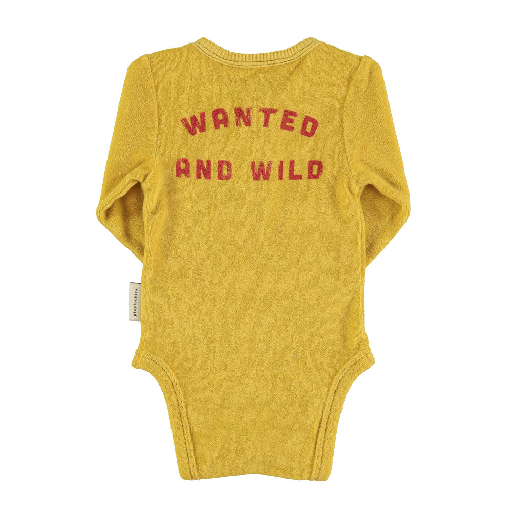 Body Wanted And Wild Terry Yellow Mustard