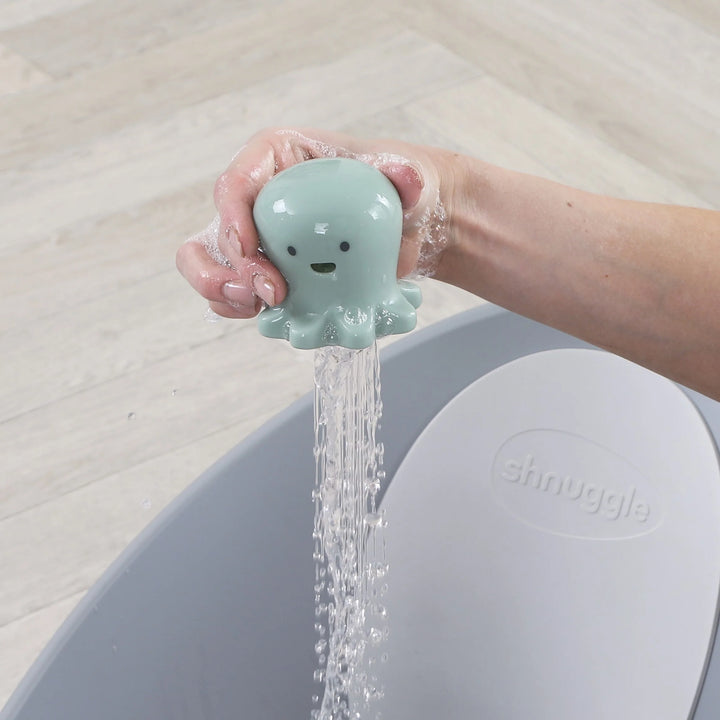 Shnuggle Bath Buddies badspeeltjes set met octopus en walvis