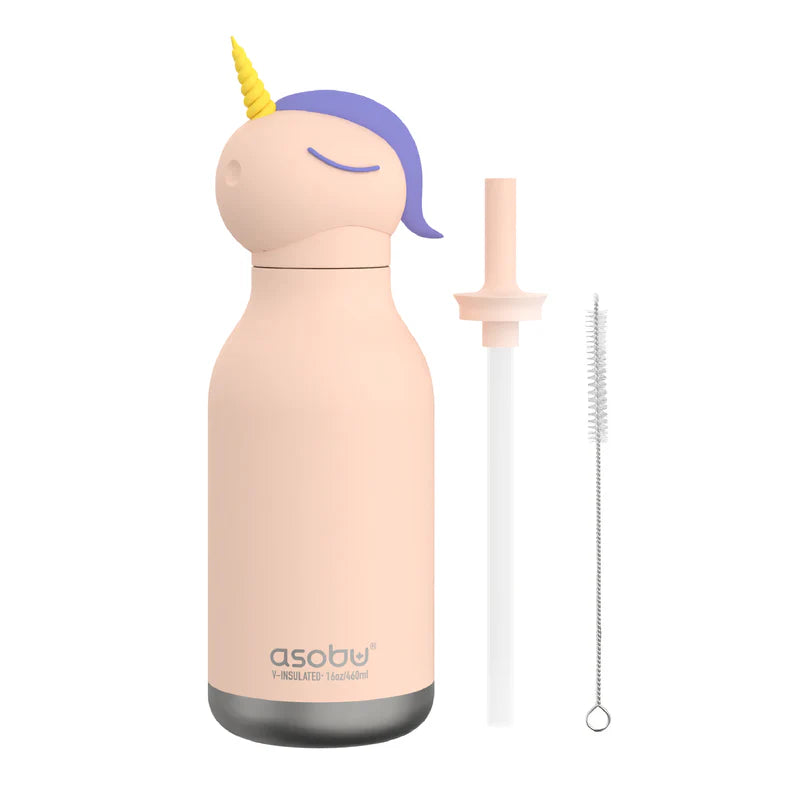 Asobu – Drinkfles Bestie Animal Unicorn Sparkle | 475ml