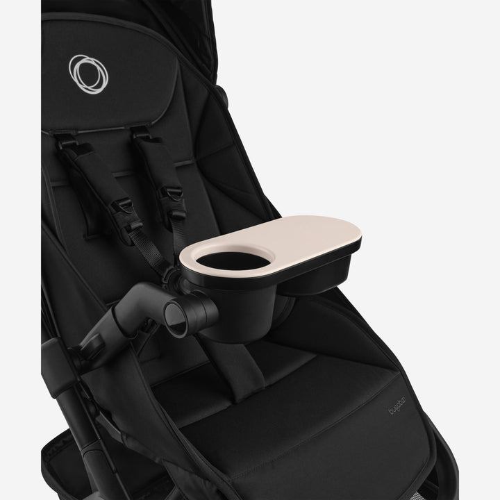 Bugaboo universele tray met snackbak en bekerhouder, zwart