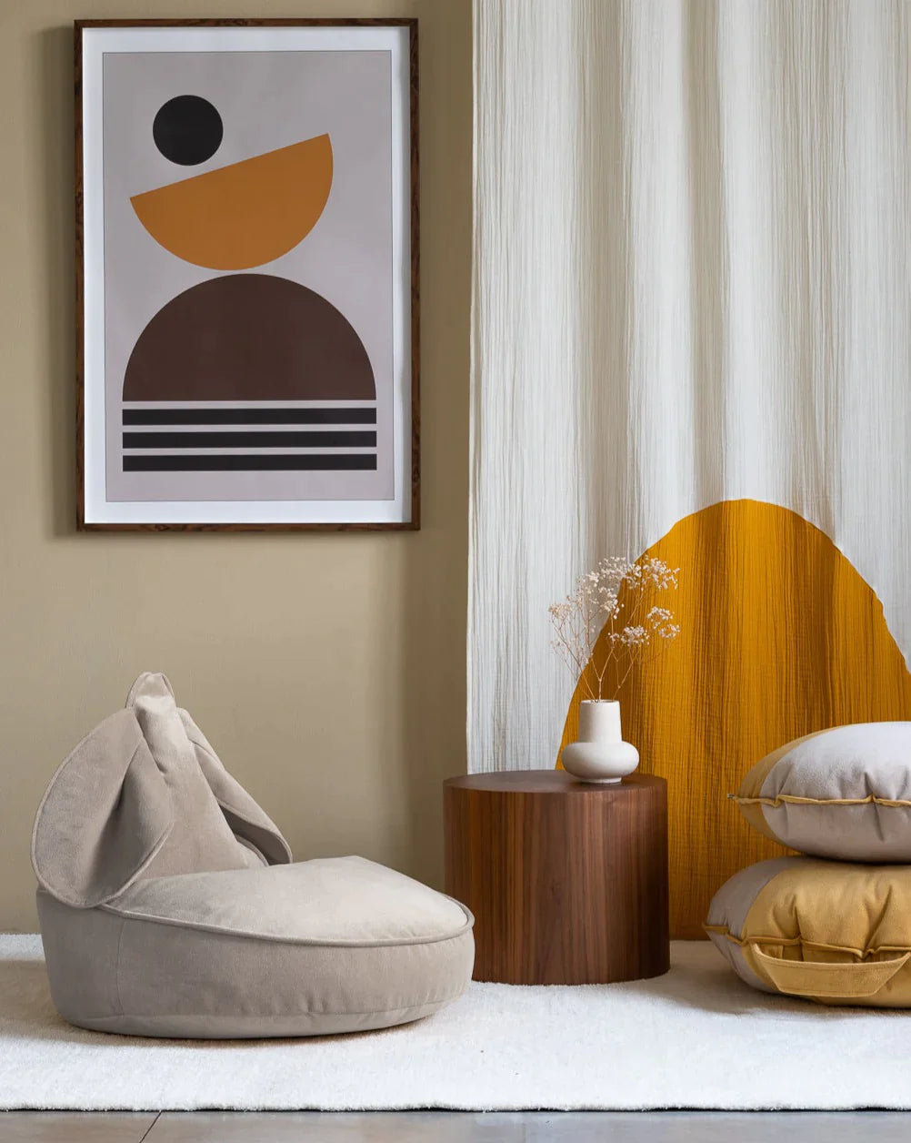 Zitzak Bunny Dusty Beige