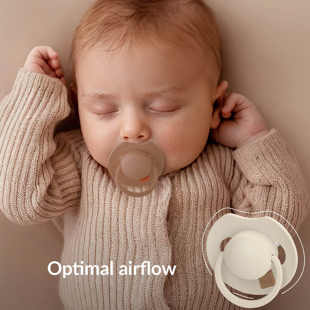 Difrax - Set Fopspenen Lovi Dynamic Prime | Coco / Pistachio 0-6m