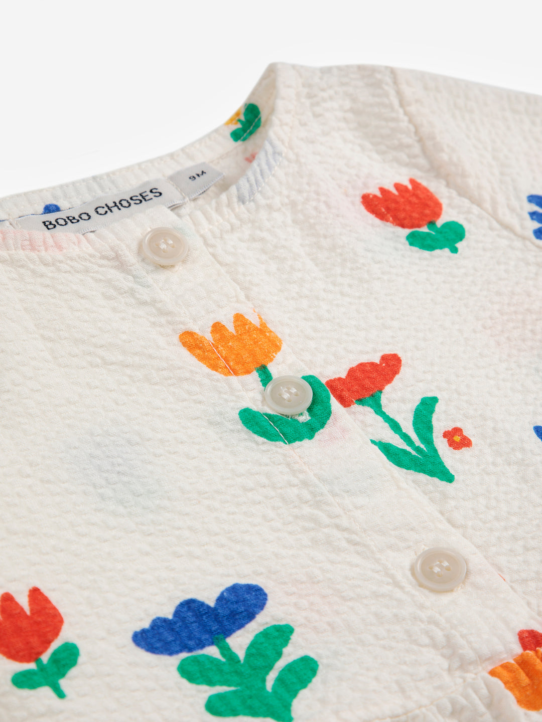 Jurk Baby Garden Party All Over Offwhite