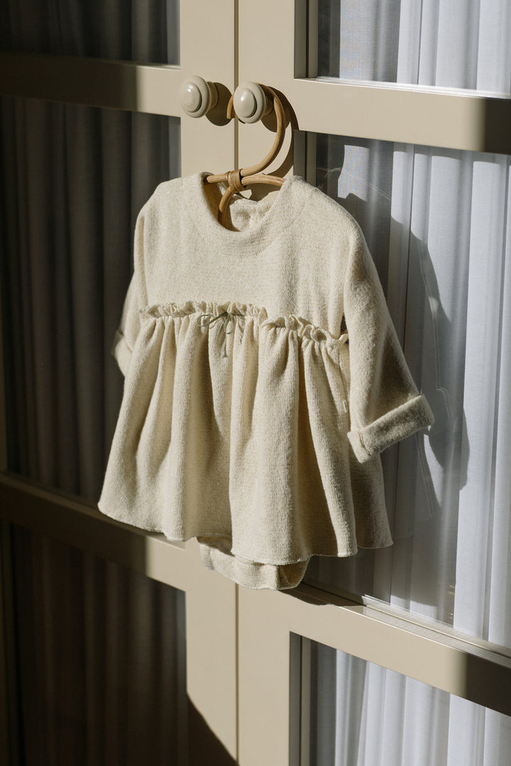 1+ In The Family - Jurk Met Pamperbroek Conques Ecru