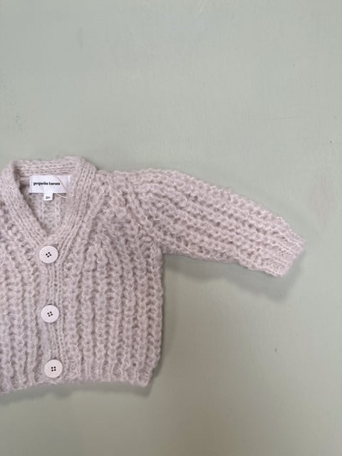 Pequeno Tocon - Cardigan Rap Grey