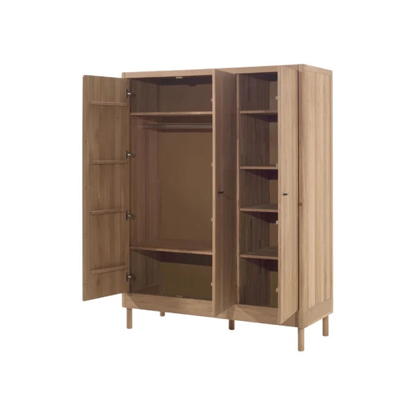 Jaxx - Kast Forrest Oak 3-deurs | Eik