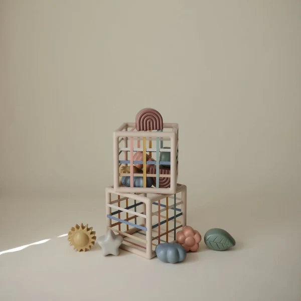 Mushie - Elastische Vormsorteerder 6 Vormen