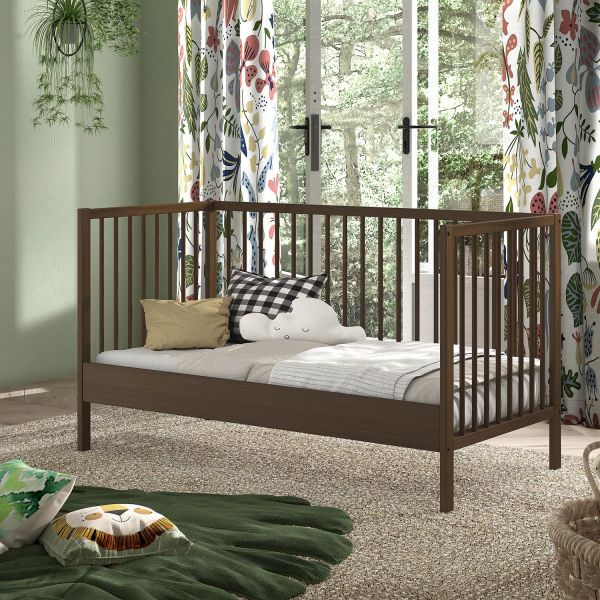 Jaxx - Bed Dino 70 x 140 cm | Walnoot