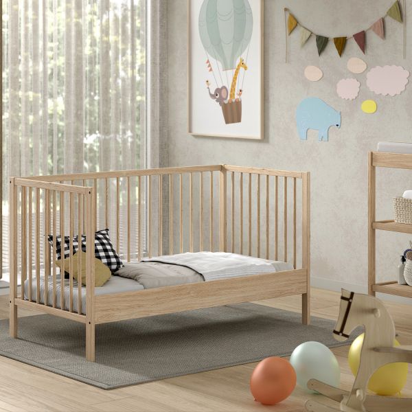 Jaxx - Bed Dino 70 x 140 cm | Natuur