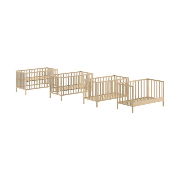 Jaxx - Bed Dino 70 x 140 cm | Natuur