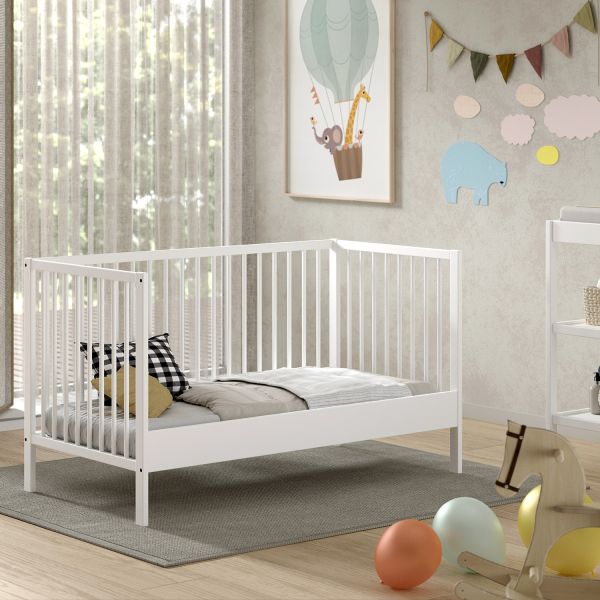 Jaxx - Bed Dino 70 x 140 cm | Wit