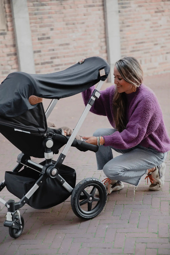 Cloby - Afdekdoek Kinderwagen UV50+ | Sandy Beach