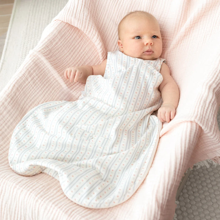 Bemini - Deken Double Swaddle 80x100cm | Blush