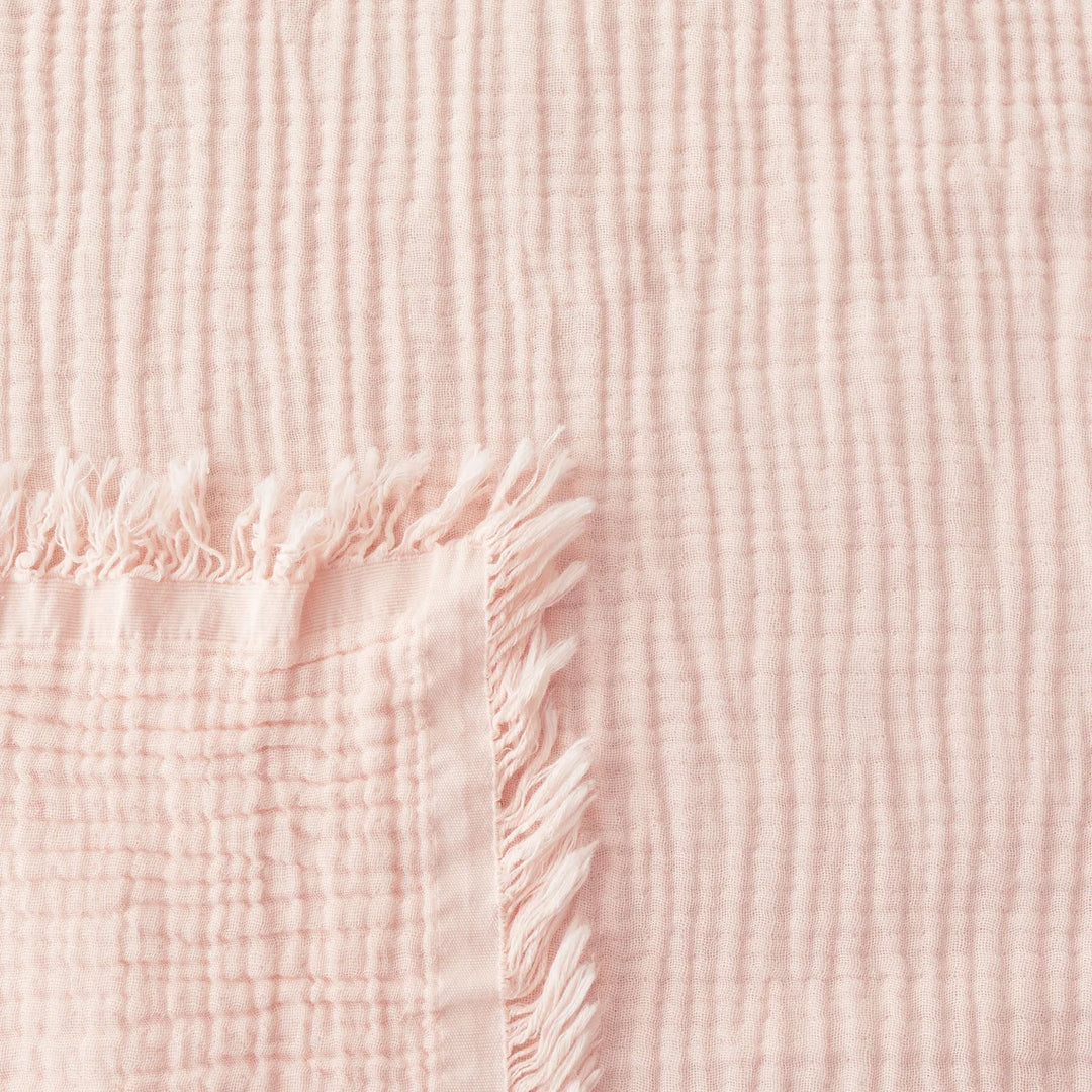 Bemini - Deken Double Swaddle 80x100cm | Blush