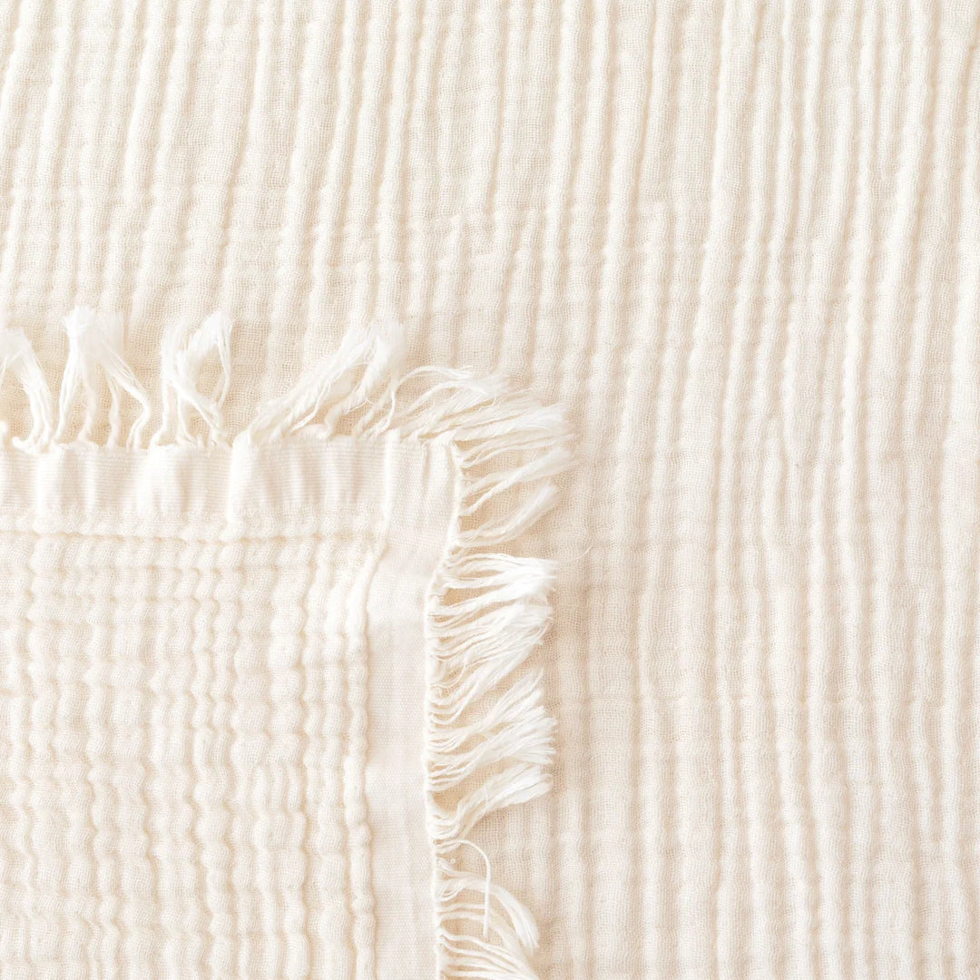 Bemini - Deken Double Swaddle 80x100cm | Ecru
