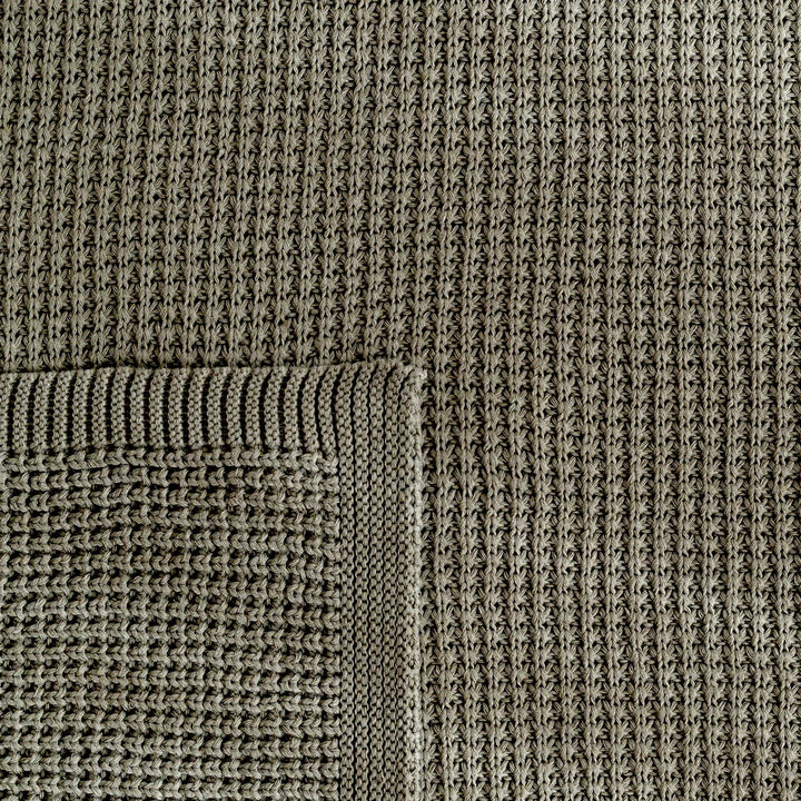 Bemini - Deken Knitted 80x100cm | Wasabi